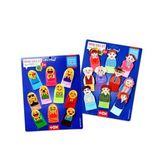 Tox Emojiler ve Aile Bireyleri T106 T752 2 Set 20 Parça Parmak Kukla