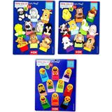 Tox Evcil Vahşi Hayvanlar ve Emojiler T771 T781 T106 3 Set 30 Parça Parmak Kukla