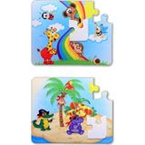 Tox Gökkuşağı 3+ Keçe Yapboz - 3 Yaş Puzzle T042