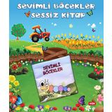Tox Sevimli Böcekler Kumaş Sessiz Kitap Bez Kitap Yumuşak Ve Hışırtılı Eğitici Oyuncak
