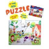 Tox T40 Oyun Parkı 5+ Keçe Yapboz 5 Yaş Puzzle