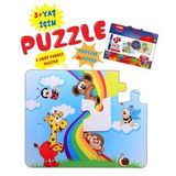 Tox T42 Gökkuşağı 3+ Keçe Yapboz 3 Yaş Puzzle