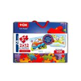 Tox Uçak Araba 3+ Keçe Yapboz - 3 Yaş Puzzle T004