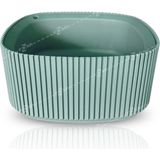 ToXA 1 Litre Su Yeşili Pera Aranjman Saksı Plastik Bitki Çiçek Kaktüs Saksısı No1 16,5x7,5cm