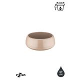 ToXA Aranjman Saksı 0,86 Litre Kahve Gold Moka 17cm Menekşe Kaktüs Sukulent Saksısı Plastik No1