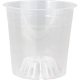 ToXA Orkide Yetiştirme Saksısı 12 Pot 0.75 Litre Şeffaf Plastik Üretim Saksı - 10 Adet