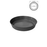 ToXA Saksı Tabağı 34cm Klasik Tabak No12 Tabak Gri Serinova Parlak Plastik Altlık