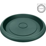 ToXA Villa Menekşe Damla Kemer Otantik Saksı Tabağı No2 Yeşil 9,2CM Serinova Toxa Plastik Tabak