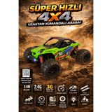 Toyaş 1:16 RC Araba 36 Km/H Hızlı 4x4 Uzaktan Kumandalı Off Road Drift Araç Şarjlı 2.4Ghz