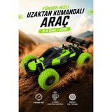 Toyaş 2.4 Ghz Uzaktan Kumandalı Off Road Arazi Aracı Yüksek Hızlı Şarjlı Drift Yapabilen Rc Oyuncak Araba Rtr - Yeşil
