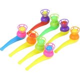 Toyaş 20 Adet Oyuncak Saksafon Popit Pipet Top Üfleme Oyunu Hediyelik Parti Eğlencesi - Renkli