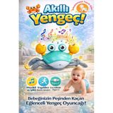 Toyaş Çılgın Danscı Yengeç Emekleme Oyuncağı Şarjlı Hareket Sensörlü Müzikli Işıklı (Yeni Versiyon Type-C)