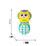 Toyaş Işıklı ve Müzikli CepTelefonu Bebek Motor Beceri Gelişimi Müzikli Oyuncak CepTelefonu Bebek Oyunca, Vrd-855-40A