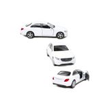 Toyaş Mercedes Benz E400 Çek Bırak Metal Oyuncak Araba 12 cm Beyaz