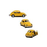 Toyaş Vosvos Beetle Çek Bırak Metal Oyuncak Araba 12 cm Sarı