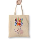 Toyaso Coffee Cat Lover Funny Cat Kediler Beyaz Bez Çanta Uzun Saplı Alışveriş Çantası Plaj Çantası - 34*40 cm - 001-Beyaz