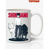 Toyaso Jujutsu Kaisen Shikigami Anime Temalı Beyaz Kupa Bardak Sevgiliye Arkadaşa Hediye - 010 - Beyaz
