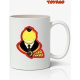 Toyaso Koro Sensei Anime Kişiye Özel Temalı Beyaz Kupa Bardak Arkadaşa Sevgiliye Hediye - 010 - Beyaz