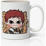 Toyaso Naruto Gaara Avatar Cute Anime Temalı Beyaz Kupa Bardak Sevgiliye Arkadaşa Hediye - 010 - Beyaz