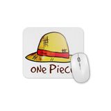 Toyaso One Piece Luffy Şapka Hasır Mouse Pad