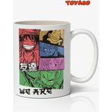 Toyaso One Piece We Are Anime Temalı Beyaz Kupa Bardak Sevgiliye Arkadaşa Hediye - 010 - Beyaz