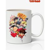 Toyaso One Punch Man Eyeshield 21 Yusuke Murata Anime Temalı Beyaz Kupa Bardak Sevgiliye Arkadaşa Hediye - 010 - Beyaz