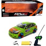 Toycraft Velocityx 1:10 Ölçekli Şarjlı Uzaktan Kumandalı Yarış Arabası 10–15 Km/h - Yeşil