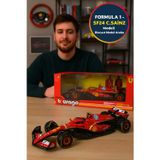 Toyfest 1 18 Ferrari SF24 Metal Model Araba C Sainz Direksiyonlu Lastikli Koleksiyon Aracidir