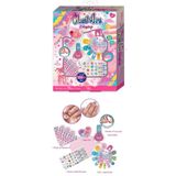 TOYFEST 100 Parça Tırnak Süsleme Seti Tokidas Nail Art Çocuk Oje Çıkartma Sticker 5 YaşÜzeri Kızlara Özel Ek