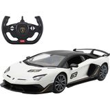 Toyfest 1:14 Uzaktan Kumandalı Lamborghini Aventador Svj Işıklı Araba - Beyaz