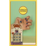 TOYFEST 12 li Yapışkan Stickerlı Renkli Baskılı Çocuk Takma Tırnak Oyuncak Seti - 5- 14 Yaş Arası - Model 33