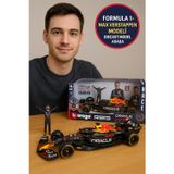 Toyfest 1:24 Formula 1 Red Bull RB19 Max Verstappen Metal Model Araba Gerçekçi Koleksiyon Ürünü
