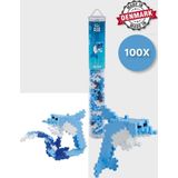 Toyfest 4113 Plus Minecraft Temalı Silindir Kutuda Dolphin Yunus 100 Parça Lego