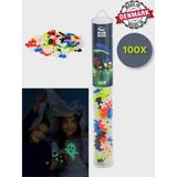 Toyfest 4282 Plus Minecraft Temalı Silindir Kutuda Glow 100 Parça Lego