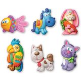 Toyfest 4m Sevimli Hayvanlar Kalıp ve Boyama Seti