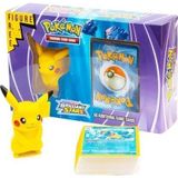 Toyfest 50'Li Trading Card Game Oyun Kartı - Pikachu Figür Hediyeli (Mor Kutu)