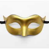 Toyfest Altın Renk Masquerade Kostüm Partisi Venedik Balo Maskesi - Renkli - Standart