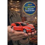 Toyfest Amerikan Serisi Kırmızı 2015 Ford Mustang Gt 51 Açılır Kapı Çek Bırak Metal Araba 1:32