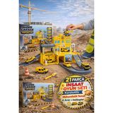 Toyfest Askeri Garaj Oyun Seti 21 Parça Helikopterli Rampalı Oyuncak Askeri Araç Seti 3+ Yaş - Renkli