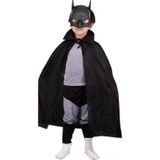 Toyfest Batman Pelerinli Maskeli Çocuk Parti Kostümü - (7 - 14 Yaş Arası) - 90 Cm