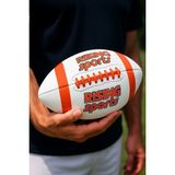 Toyfest Beyaz Renkli Amerikan Futbol Topu 16 cm Çap 400 Gr. Dayanıklı Antrenman ve Oyun Topu