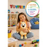 Toyfest Bluey Bingo Peluş Oyuncak Jumbo Lisanslı Yumuşak Büyük Boy Çocuk Peluş Figür 40 cm