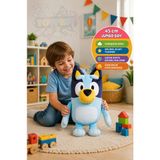 Toyfest Bluey Peluş Oyuncak Jumbo Lisanslı Büyük Boy Yumuşak Sarılmalık Çocuk Figürü 45 cm