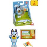 Toyfest Blueyplus Aksesuarlı Tekli Figür Seti Bluey ve Ksilofon - 7 cm