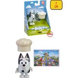 Toyfest Blueyplus Aksesuarlı Tekli Figür Seti Muffin ve Aşçı Şapkası - 7 cm