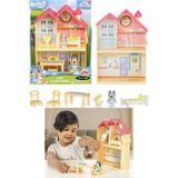 Toyfest Blueyplus Bluey Mini Ev Oyun Seti Eklemli Bluey Figürü ve 5 Parça Aksesuar Içeren Çocuk Oyunu 7 cm