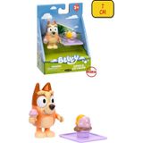 Toyfest Blueyplus Dondurma Aksesuarlı Tek Figür Seti Hayal Gücü Geliştirici Rol Yapma Oyuncağı - 7 cm