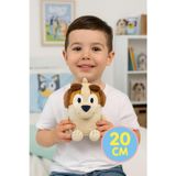 Toyfest BlueyPlus Jack Sevimli Köpek Dostu Yumuşak Peluş Oyuncak Çocuklar İçin Eğlenceli ve Tatlı Arkadaş 23 Cm