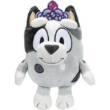 Toyfest BlueyPlus Princess Muffin Taçlı Peluş Oyuncak Çocukların Hayal Gücünü Geliştiren Masalsı Arkadaş 20 Cm