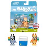 Toyfest Blueyplus Yaz Temalı Bluey Socks 2li Figür Seti Aksesuarlı Pozlanabilir Oyun Oyuncak Figürler